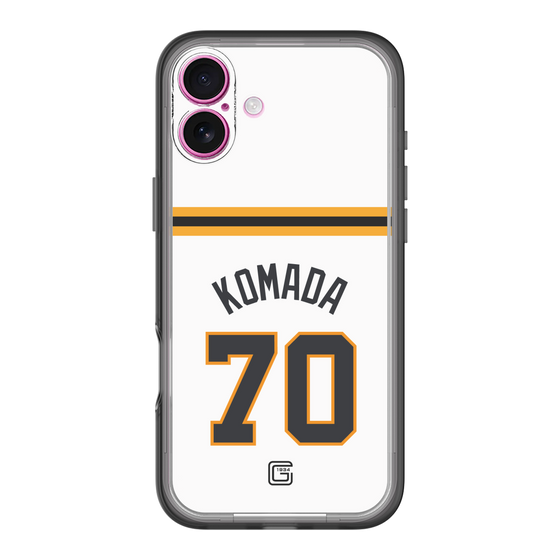 スリムプロテクションプレミアムケース［ 読売ジャイアンツ - #70 KOMADA - ホーム ］