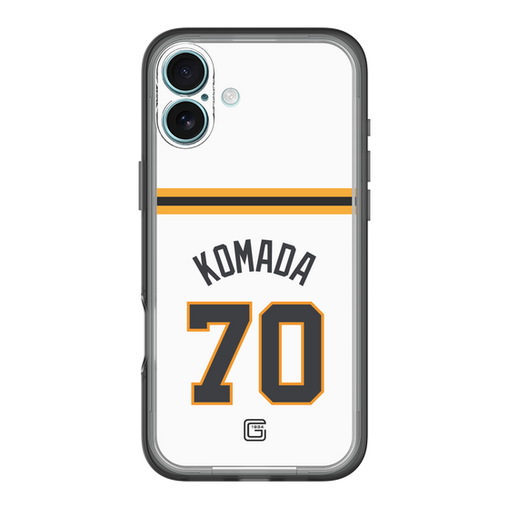 スリムプロテクションプレミアムケース［ 読売ジャイアンツ - #70 KOMADA - ホーム ］