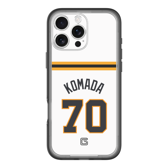 スリムプロテクションプレミアムケース［ 読売ジャイアンツ - #70 KOMADA - ホーム ］