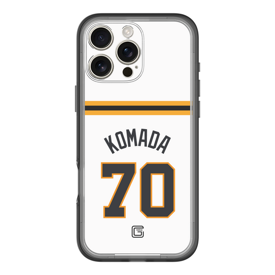 スリムプロテクションプレミアムケース［ 読売ジャイアンツ - #70 KOMADA - ホーム ］