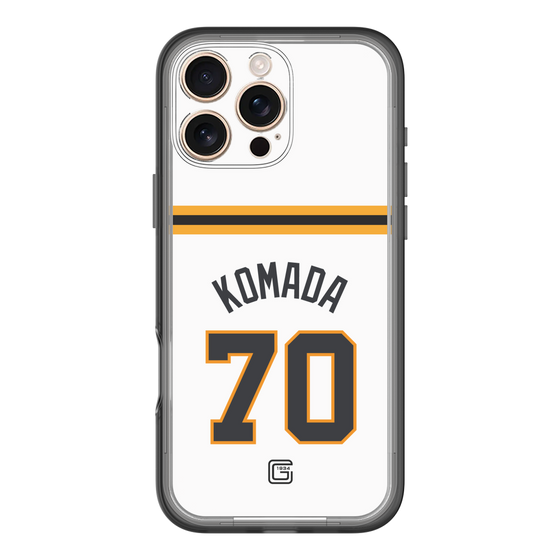 スリムプロテクションプレミアムケース［ 読売ジャイアンツ - #70 KOMADA - ホーム ］