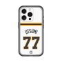 スリムプロテクションプレミアムケース［ 読売ジャイアンツ - #77 UTSUMI - ホーム ］