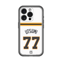 スリムプロテクションプレミアムケース［ 読売ジャイアンツ - #77 UTSUMI - ホーム ］
