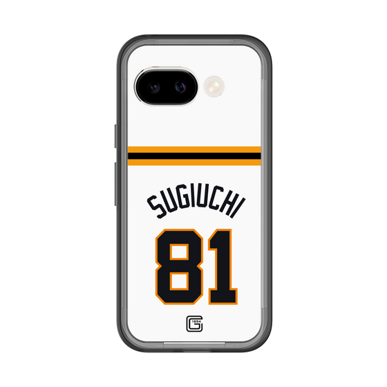 スリムプロテクションプレミアムケース［ 読売ジャイアンツ - #81 SUGIUCHI - ホーム ］