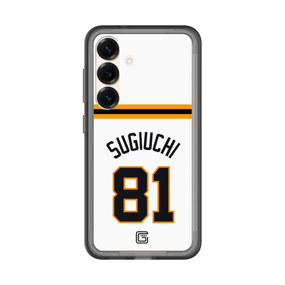 スリムプロテクションプレミアムケース［ 読売ジャイアンツ - #81 SUGIUCHI - ホーム ］