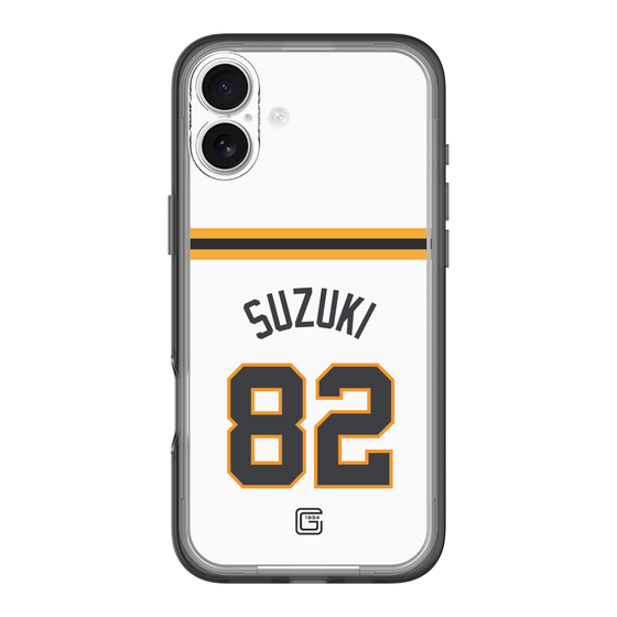 スリムプロテクションプレミアムケース［ 読売ジャイアンツ - #82 SUZUKI - ホーム ］