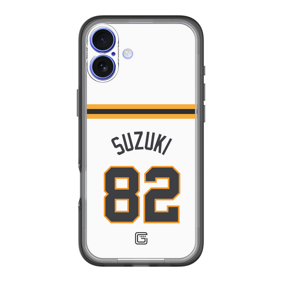スリムプロテクションプレミアムケース［ 読売ジャイアンツ - #82 SUZUKI - ホーム ］
