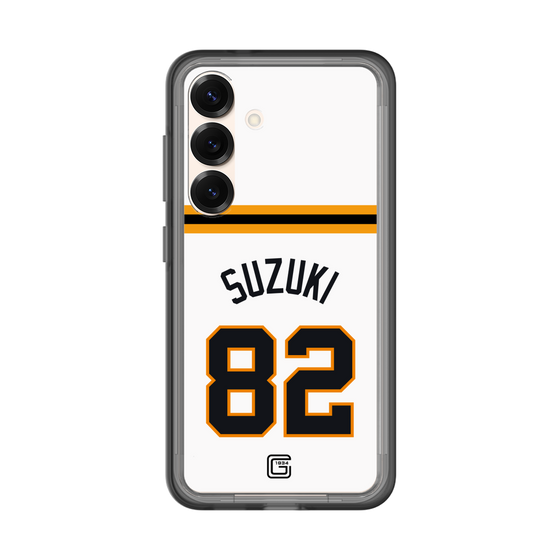 スリムプロテクションプレミアムケース［ 読売ジャイアンツ - #82 SUZUKI - ホーム ］