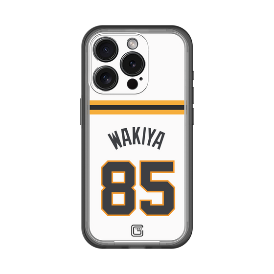 スリムプロテクションプレミアムケース［ 読売ジャイアンツ - #85 WAKIYA - ホーム ］