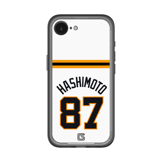 スリムプロテクションプレミアムケース［ 読売ジャイアンツ - #87 HASHIMOTO - ホーム ］