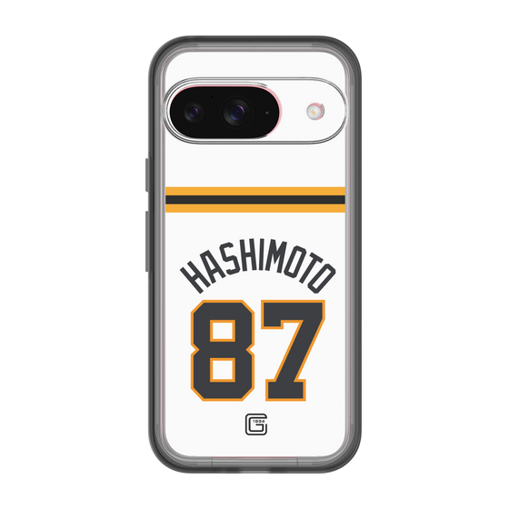 スリムプロテクションプレミアムケース［ 読売ジャイアンツ - #87 HASHIMOTO - ホーム ］