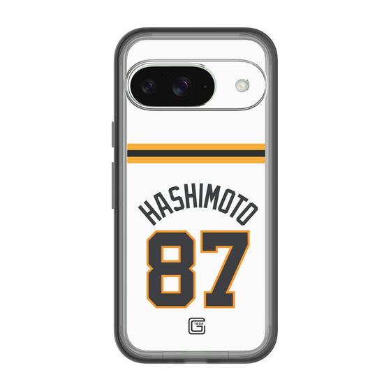 スリムプロテクションプレミアムケース［ 読売ジャイアンツ - #87 HASHIMOTO - ホーム ］