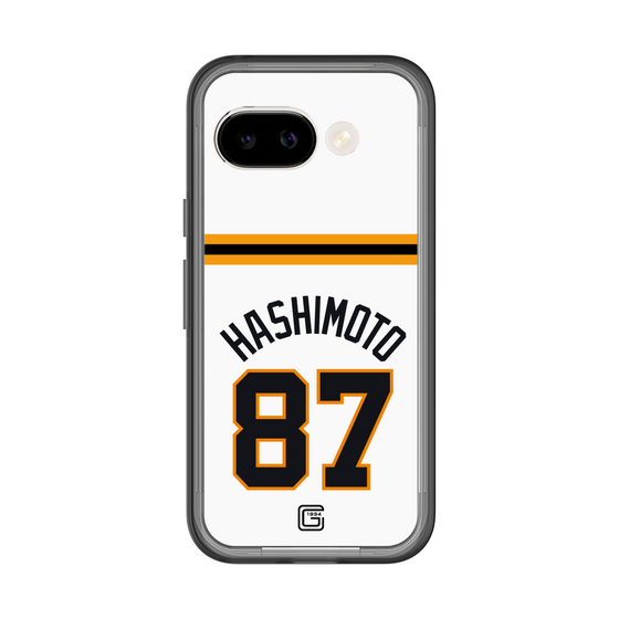 スリムプロテクションプレミアムケース［ 読売ジャイアンツ - #87 HASHIMOTO - ホーム ］