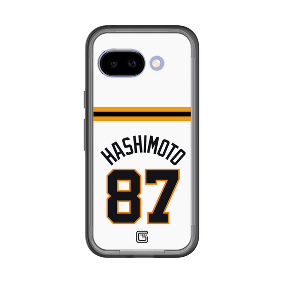 スリムプロテクションプレミアムケース［ 読売ジャイアンツ - #87 HASHIMOTO - ホーム ］
