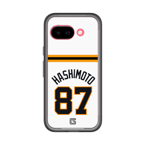 スリムプロテクションプレミアムケース［ 読売ジャイアンツ - #87 HASHIMOTO - ホーム ］
