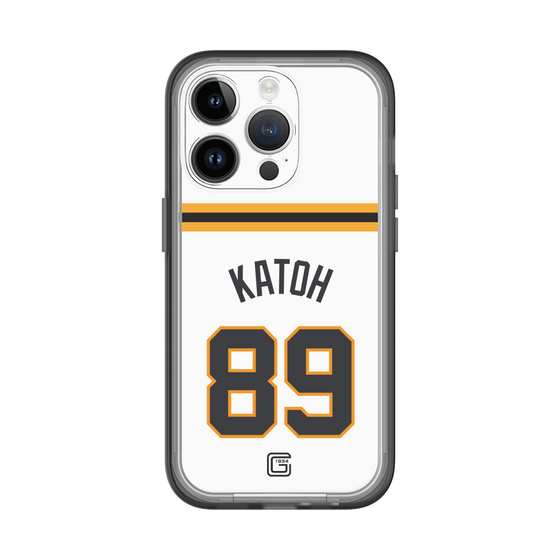 スリムプロテクションプレミアムケース［ 読売ジャイアンツ - #89 KATOH - ホーム ］