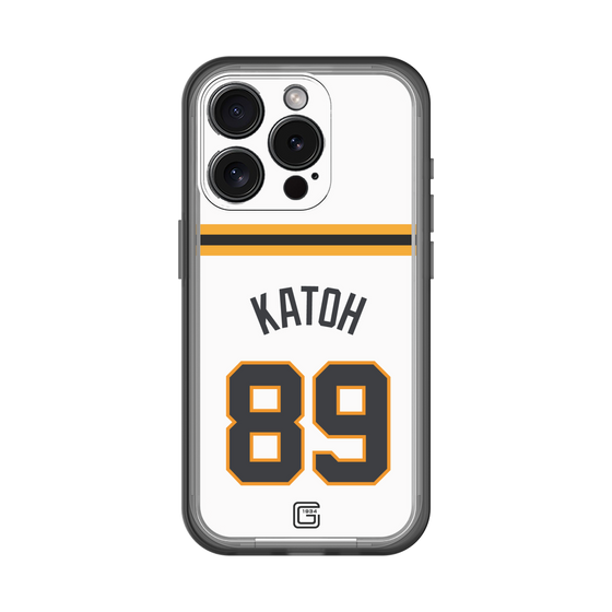 スリムプロテクションプレミアムケース［ 読売ジャイアンツ - #89 KATOH - ホーム ］
