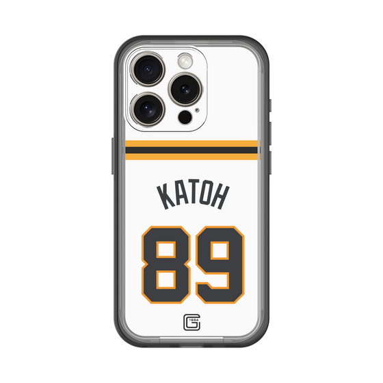 スリムプロテクションプレミアムケース［ 読売ジャイアンツ - #89 KATOH - ホーム ］