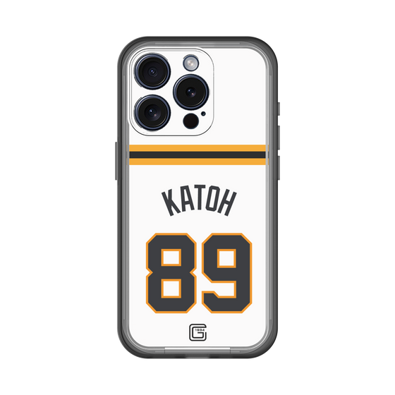スリムプロテクションプレミアムケース［ 読売ジャイアンツ - #89 KATOH - ホーム ］