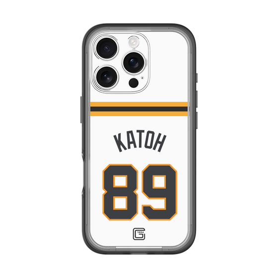 スリムプロテクションプレミアムケース［ 読売ジャイアンツ - #89 KATOH - ホーム ］