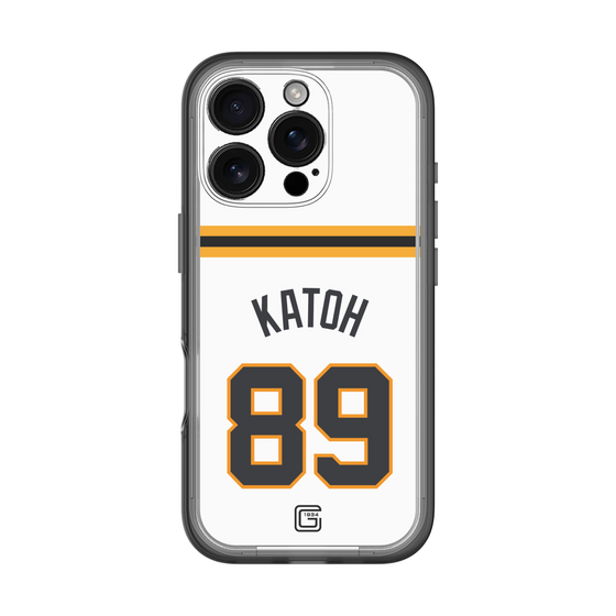 スリムプロテクションプレミアムケース［ 読売ジャイアンツ - #89 KATOH - ホーム ］