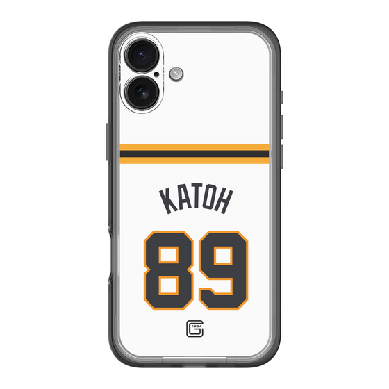 スリムプロテクションプレミアムケース［ 読売ジャイアンツ - #89 KATOH - ホーム ］