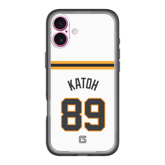 スリムプロテクションプレミアムケース［ 読売ジャイアンツ - #89 KATOH - ホーム ］