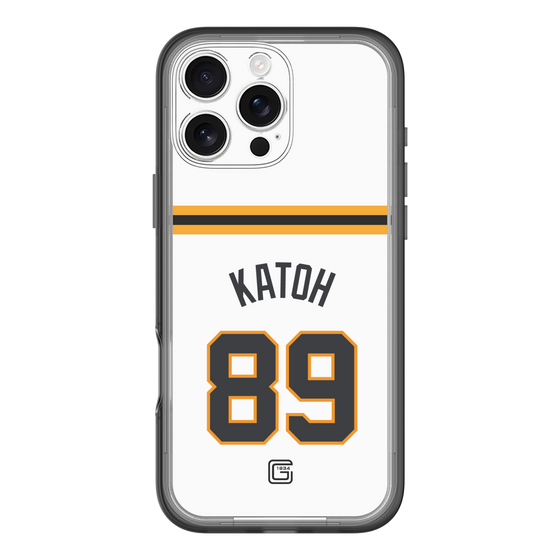 スリムプロテクションプレミアムケース［ 読売ジャイアンツ - #89 KATOH - ホーム ］