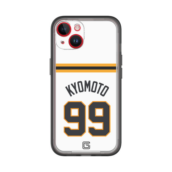 スリムプロテクションプレミアムケース［ 読売ジャイアンツ - #99 KYOMOTO - ホーム ］