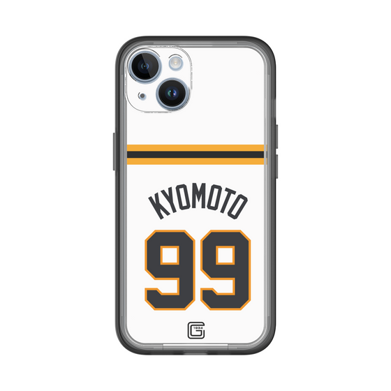 スリムプロテクションプレミアムケース［ 読売ジャイアンツ - #99 KYOMOTO - ホーム ］