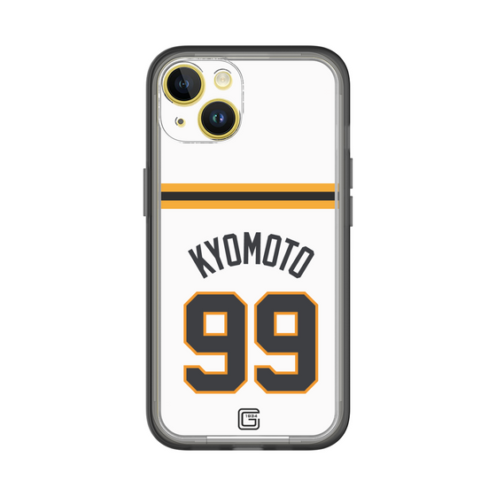 スリムプロテクションプレミアムケース［ 読売ジャイアンツ - #99 KYOMOTO - ホーム ］