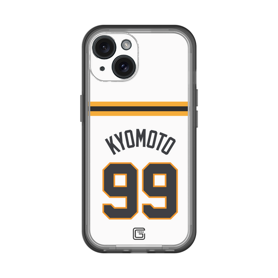 スリムプロテクションプレミアムケース［ 読売ジャイアンツ - #99 KYOMOTO - ホーム ］