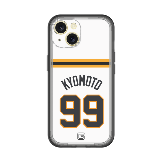 スリムプロテクションプレミアムケース［ 読売ジャイアンツ - #99 KYOMOTO - ホーム ］
