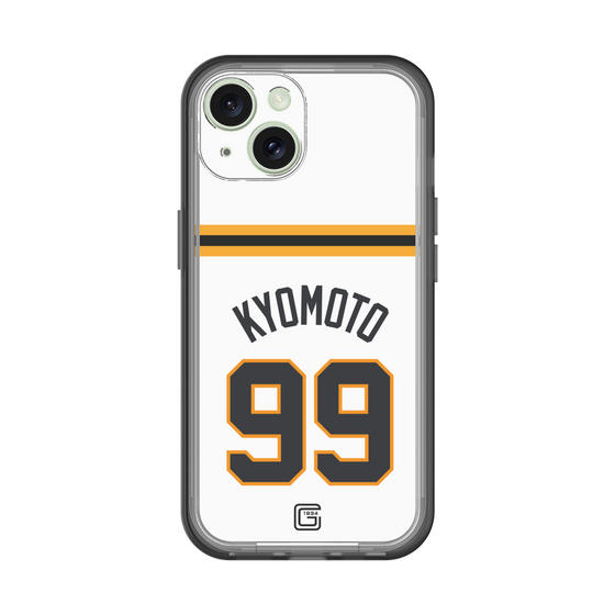 スリムプロテクションプレミアムケース［ 読売ジャイアンツ - #99 KYOMOTO - ホーム ］