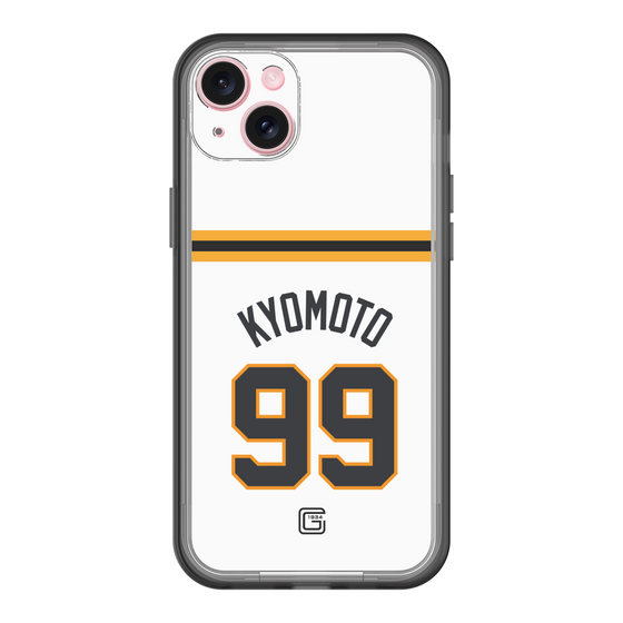 スリムプロテクションプレミアムケース［ 読売ジャイアンツ - #99 KYOMOTO - ホーム ］