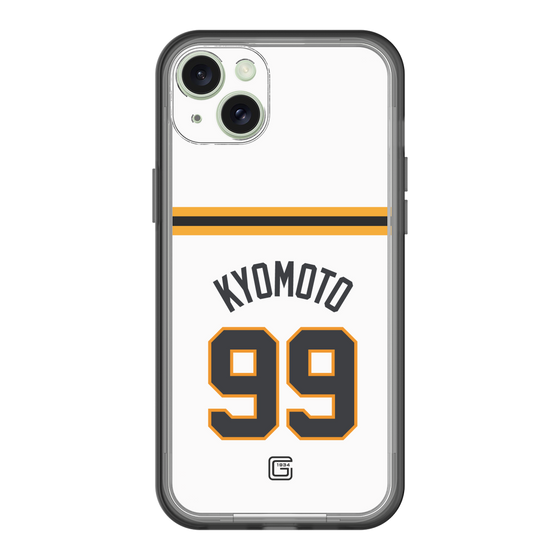 スリムプロテクションプレミアムケース［ 読売ジャイアンツ - #99 KYOMOTO - ホーム ］