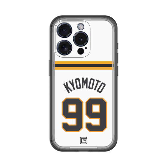 スリムプロテクションプレミアムケース［ 読売ジャイアンツ - #99 KYOMOTO - ホーム ］