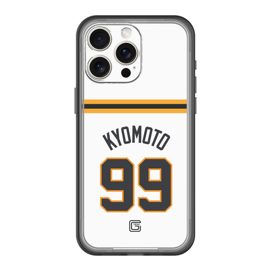 スリムプロテクションプレミアムケース［ 読売ジャイアンツ - #99 KYOMOTO - ホーム ］
