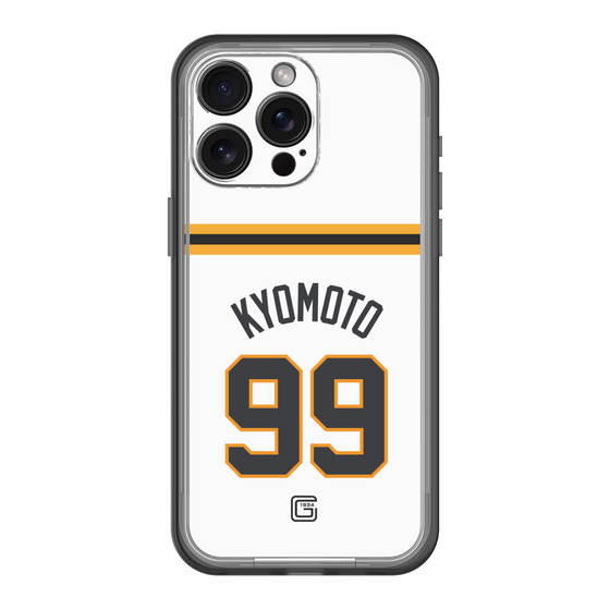 スリムプロテクションプレミアムケース［ 読売ジャイアンツ - #99 KYOMOTO - ホーム ］