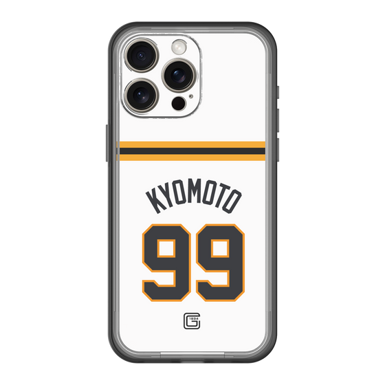 スリムプロテクションプレミアムケース［ 読売ジャイアンツ - #99 KYOMOTO - ホーム ］