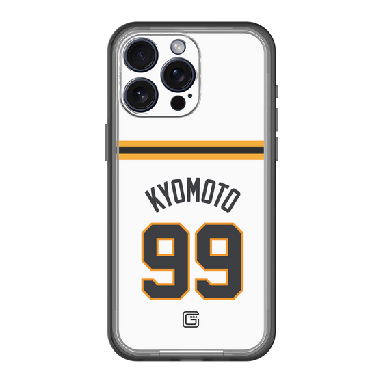 スリムプロテクションプレミアムケース［ 読売ジャイアンツ - #99 KYOMOTO - ホーム ］