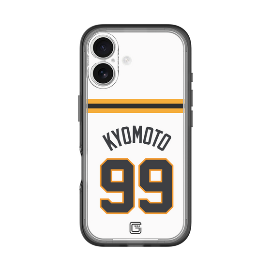 スリムプロテクションプレミアムケース［ 読売ジャイアンツ - #99 KYOMOTO - ホーム ］