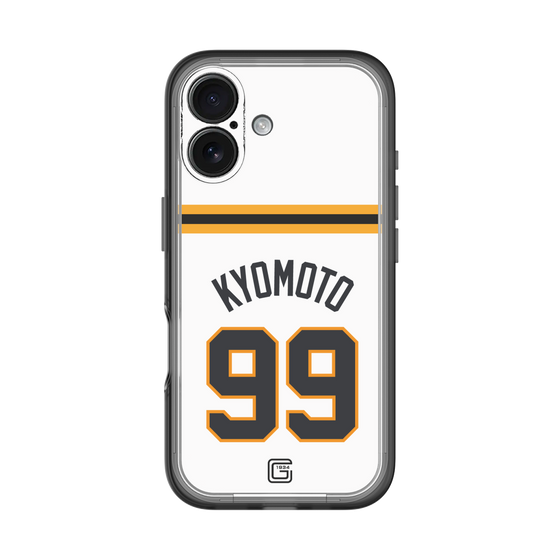 スリムプロテクションプレミアムケース［ 読売ジャイアンツ - #99 KYOMOTO - ホーム ］