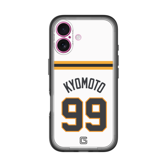 スリムプロテクションプレミアムケース［ 読売ジャイアンツ - #99 KYOMOTO - ホーム ］