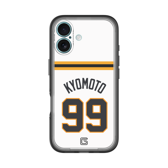 スリムプロテクションプレミアムケース［ 読売ジャイアンツ - #99 KYOMOTO - ホーム ］