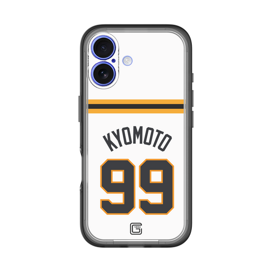スリムプロテクションプレミアムケース［ 読売ジャイアンツ - #99 KYOMOTO - ホーム ］