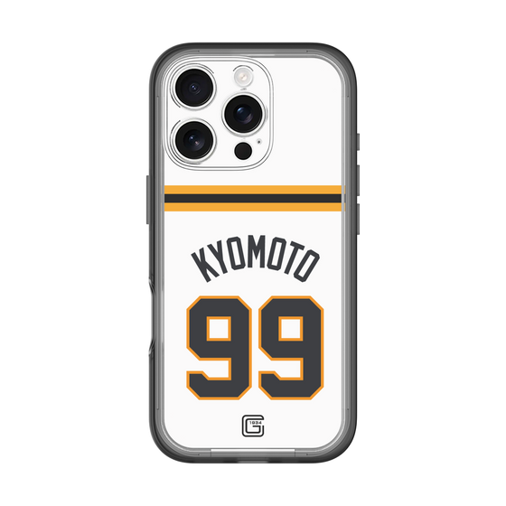 スリムプロテクションプレミアムケース［ 読売ジャイアンツ - #99 KYOMOTO - ホーム ］