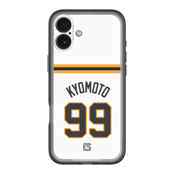 スリムプロテクションプレミアムケース［ 読売ジャイアンツ - #99 KYOMOTO - ホーム ］