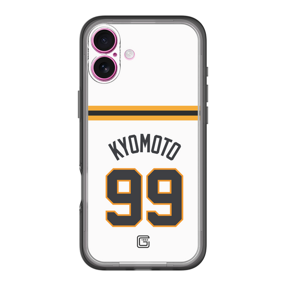 スリムプロテクションプレミアムケース［ 読売ジャイアンツ - #99 KYOMOTO - ホーム ］