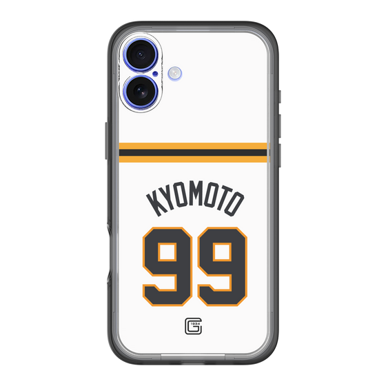 スリムプロテクションプレミアムケース［ 読売ジャイアンツ - #99 KYOMOTO - ホーム ］